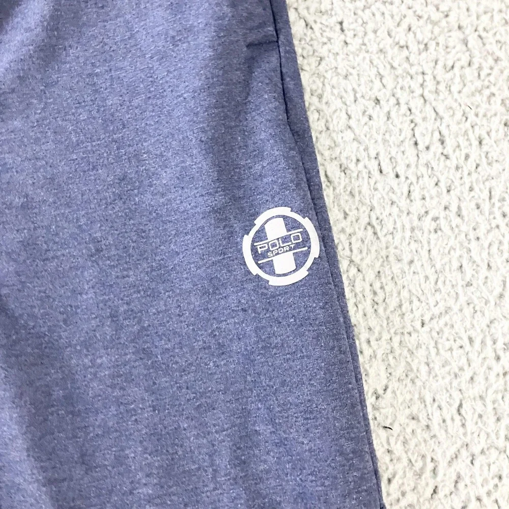 Polo Sport Pants‎ Mens Extra Large Blue Joggers Drawstring Logo Ralph Lauren